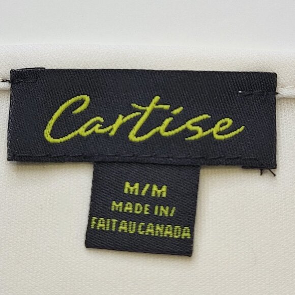 WHITE Spaghetti Strap Poly Spandex Camisole Size M - Picture 3 of 7